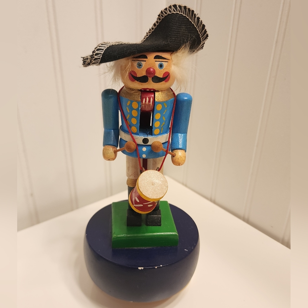 Vintage 1984 Schmid Nutcracker Rotating Music Figure
